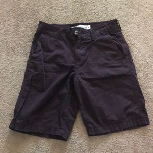 Burgundy shorts